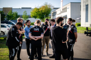 G2 Esports entre partidas.