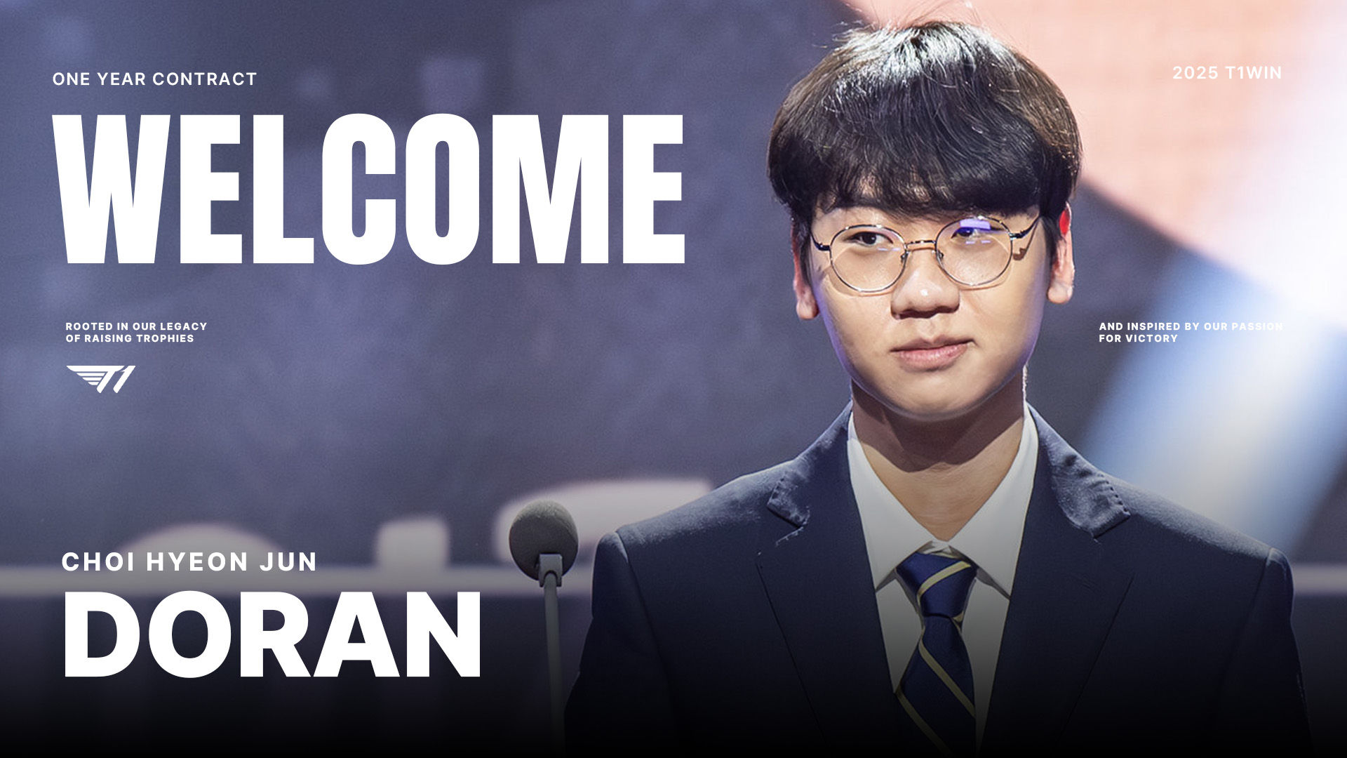 Doran se une a T1 en reemplazo de Zeus