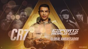 Cristiano Ronaldo será embajador global de la Esports World Cup 2025